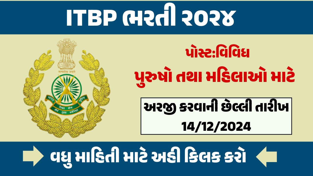 ITBP Telecom Recruitment 2024